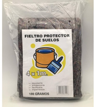 Fieltro protector de suelos de 4x1 m