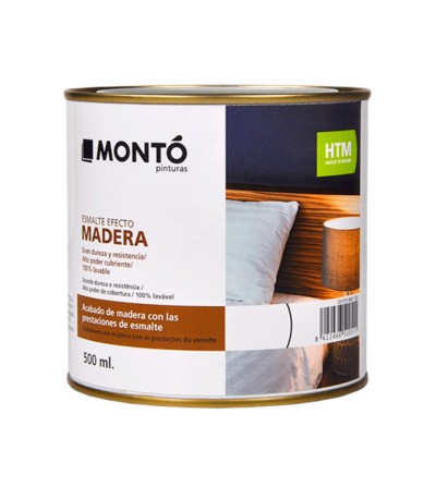 HTM pintura efecto madera 500 ml