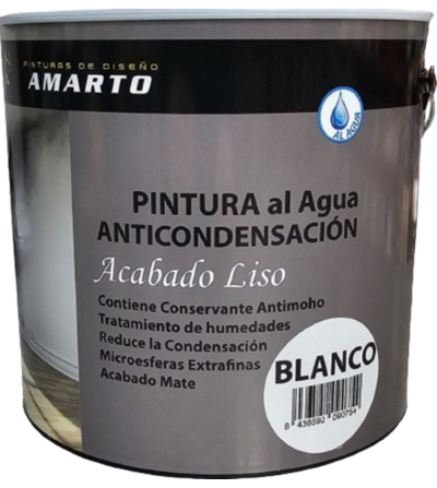 Pintura antihumedad termoaislante (Blanco, 750 ml, Mate)