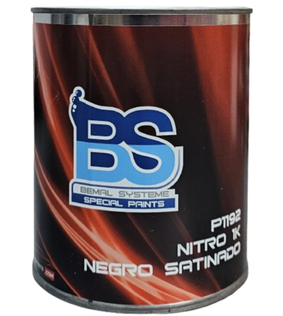 Esmalte NITRO 1k negro de 1L