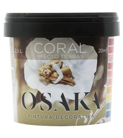 Coral efecto tierras osaka de 2.5 L.