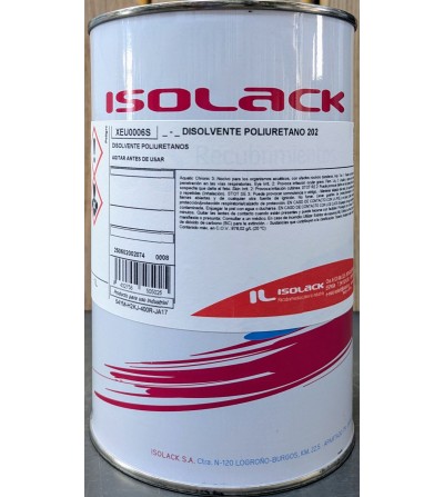 Disolvente poliuretano de Isolack