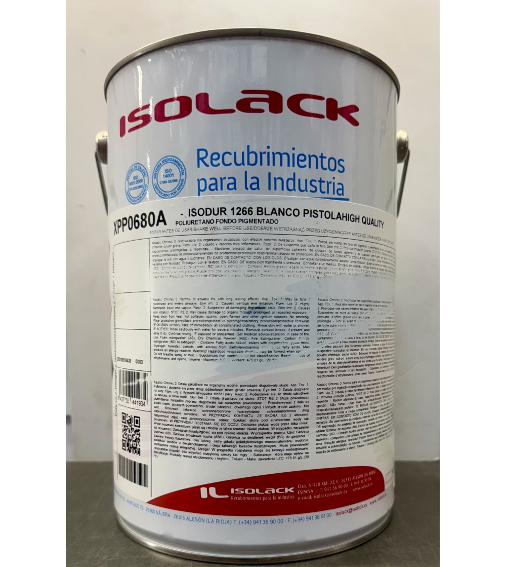 FONDO ISODUR 1266 BLANCO HIGH QUALITY