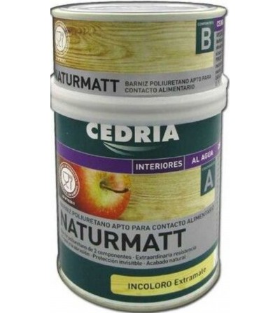 BARNIZ NATURMATT 2C EXTRAMATE DE 0,750 ML