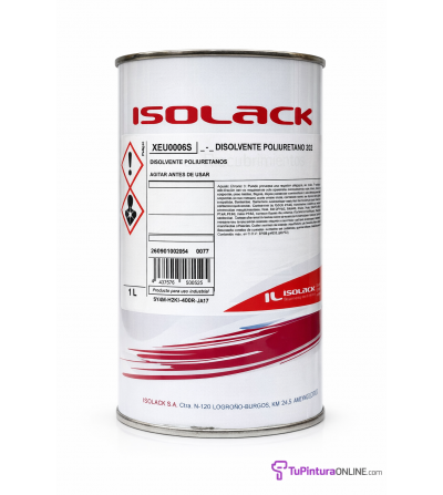 Disolvente poliuretano de Isolack
