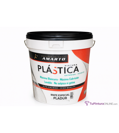 Pintura plástica especial pladur