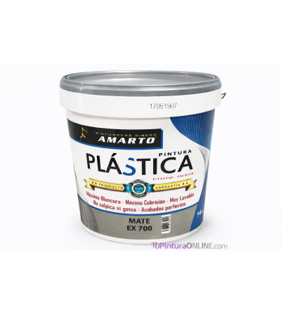 Pintura Plástica Mate EX 700 de Amarto