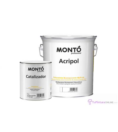 Acripol Piscinas De Poliester Azul De 3.2 litros + Catalizador 800ml