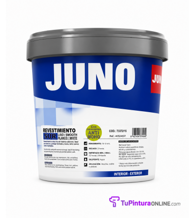 Revestimiento sur blanco liso de Juno
