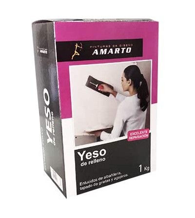 Aguaplast yeso fino rellenos 1 kg. - Ferretería Aubert