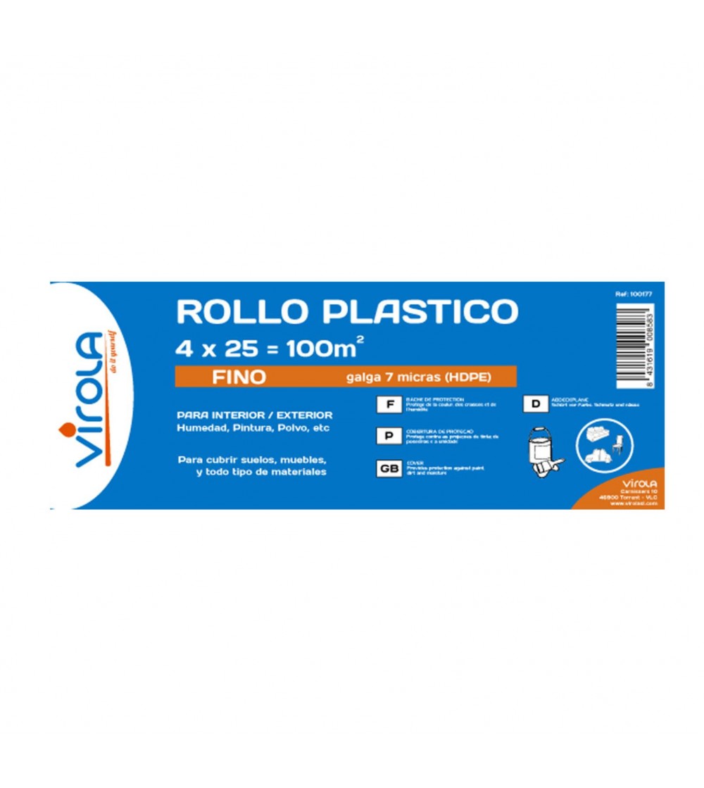 JEIVSA PLASTICO CUBRETODO 4X5M